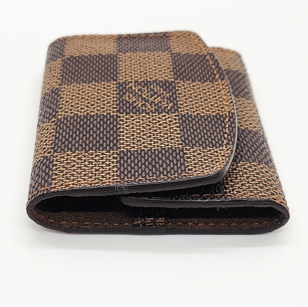Louis Vuitton Damier Ebene Trifold Cufflink  Case - Picture 6 of 9